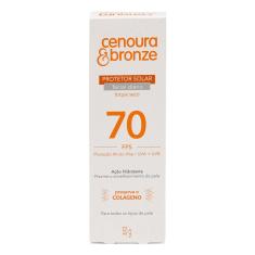 Protetor Solar Facial Cenoura & Bronze FPS70 com 50g 50g