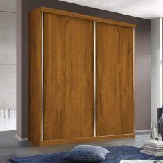 Guarda Roupa Solteiro 2 Porta de Correr 2 Gavetas Salvador