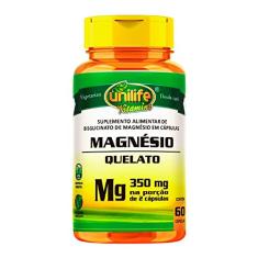 Magnésio quelato "Mg" (Bisglicinato) - 60 cápsulas