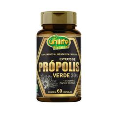 Própolis Verde + Vitamina C Zinco E Selênio Unilife 60 Cápsulas