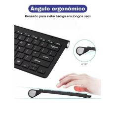 Teclado e Mouse Wireless Compatível Com Tablet S6 lite 10.4 Polegadas 