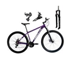 Bicicleta Aro 29 Absolute Nero 5 Alumínio 24v Câmbios Shimano Suspensão com Trava no Ombro-Unissex