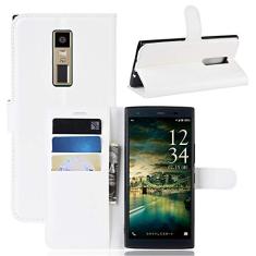 Capa para Kyocera V04 couro com suporte carteira flip capa para Kyocera V04 capa de proteção de telefone A capa com design simplificado