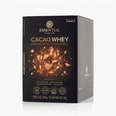 Cacao Whey Display - (420g - 15 Sachês) - Sabor: Cacau