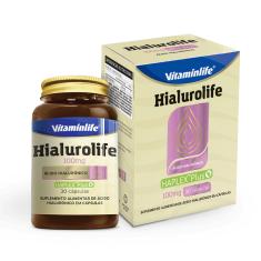 Hialurolife 100mg Vitaminlife c/30 cápsulas com Ácido Hialurônico Nature Healthy 