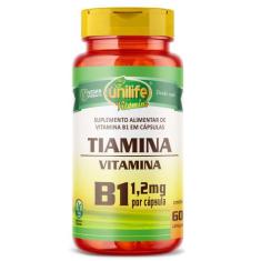 Tiamina Vitamina B1 60 Cápsulas 500Mg Unilife