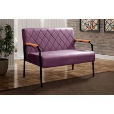 Namoradeira Cadeira Decorativa Sala, Recepção, Escritório Ludmilla - B