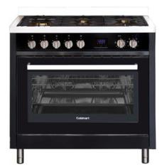 FOGÃO CUISINART ARKTON 5 QUEIMADORES COM FORNO ELÉTRICO EM AÇO INOXIDÁVEL  90CM 220V 4092740104