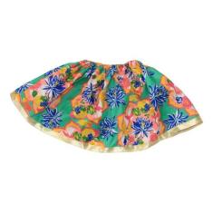 Saia Arraial Festa Junina Feminino Fantasia Infantil - Selys, Estampa 