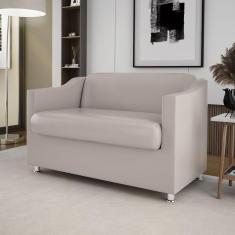 Namoradeira Poltrona Decorativa Confortável - bege