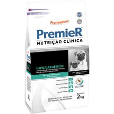 Ração Premier Nutrição Clínica Hipoalergênico para Cães Adultos Pequeno Porte - 2 Kg