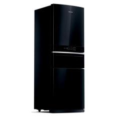 Geladeira Brastemp Inverse 3 Frost Free 419 litros cor Preta com Freez