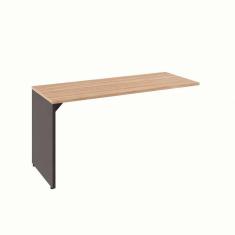 mesa dinâmica shelf ameixa e preta 150 cm