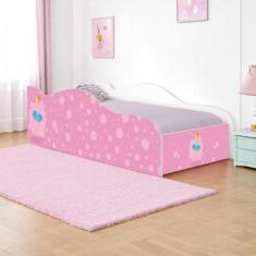 Cama Fun Bailarina Solteiro Com Colchão - Kids Mobili