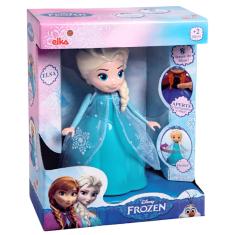 Elsa Frozen Boneca Musical Elka