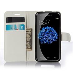 DOOGEE Y100 Pro, capa carteira flip de couro PU premium com compartimento para cartão, suporte e fecho magnético [capa interior à prova de choque de TPU] Compatível com DOOGEE Y100 Pro