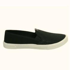 Tênis Moleca Slip On Napa Feminino Preto