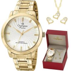 Relógio Champion Feminino Dourado - CN29276B
