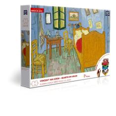 Vincent Van Gogh: Quarto em Arles - Quebra-cabeça - 2000 peças - Toyster Brinquedos
