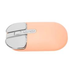 Mouse Sem Fio de Modo Duplo, Design Silencioso, DPI Ajustável 800/1600/2400, Bateria de 500mAh, Tamanho Portátil, para PC, Laptop, Tablet, Telefone, 2.4G + BT5.1, Alcance de 10M