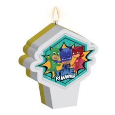 Vela De Aniversário Pj Masks
