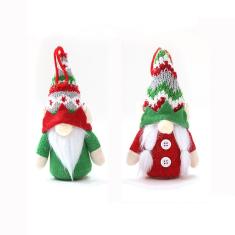 Boneca de Natal 2pc com luzes brilhando boneca rudolph sem rosto boneca velho brinquedo