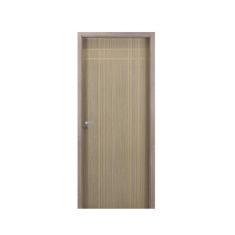 Kit Porta de Madeira Decorada 215x64cm com Batente de MDF Ultra 12cm M