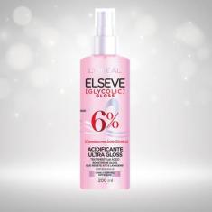 Acidificante Ultra Gloss Glycolic 200ml Elseve LOreal Paris Ácido Glic