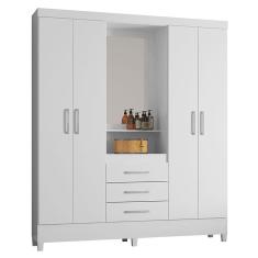 Guarda Roupa Infantil Capelinha Pérsia Branco Flex – Demóbile