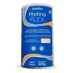 Protina Flex Suplem Peptídios Colágeno Whey Protein Linhahum, Neutro