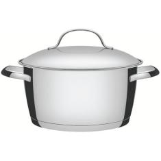 Caçarola funda Inox Fundo Triplo 24cm Tramontina 62654/240, Inox, 24cm