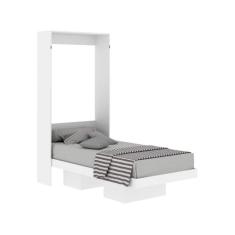 Cama Dobrável Multifuncional Articulada CM8015 Branco - Tecno Mobili, 