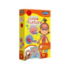 Quebra-cabeça Infantil 100 Peças Corpo Humano 2785 - Toyster