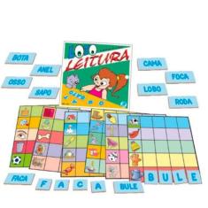 Loto Leitura Português Brinquedo Infantil Educativo