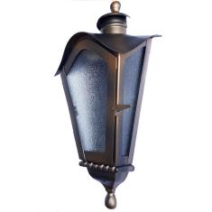 Arandela De Ferro Colonial Sinha Meia Taça Cor Cobre