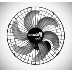 Ventilador de Parede Tufão 50cm 6 Hélices Bivolt - Lorensid
