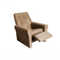 Poltrona Do Papai Reclinável Clio - New Chumbo Light