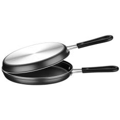 Omeleteira De Alumínio Com Revestimento Interno De Antiaderente Ø24cm Tramontina Versalhes Grafite 24cm