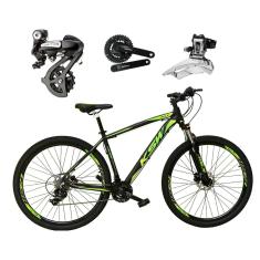 Bicicleta Aro 29 Ksw Xlt Câmbios Shimano Altus 24V Freios a Disco Hidráulicos Suspensão com Trava-Unissex