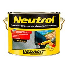 Impermeabilizante Asfáltico Neutrol, Preto, 3.6 L, Vedacit