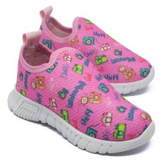 Tenis Infantil Menina Confortável Dia a Dia Escolar-Feminino
