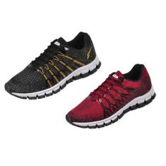 Tênis Masculino Kit 2 Pares Mega leve Conforto academia, Ptdour, Bordô