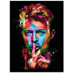 Quadro Decorativo Em Tela Canvas David Bowie Style 60x80 - Midiapopart