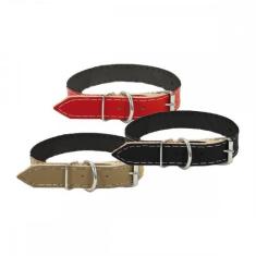 Coleira Para Caes Tati Forrada Nº 1 . / Kit C/ 6 Peças - Marca não Def