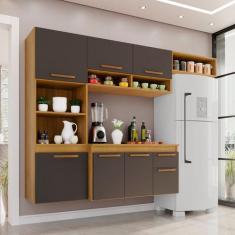 Cozinha Compacta Suspensa 6 Portas 2 Gavetas Liz - CHF