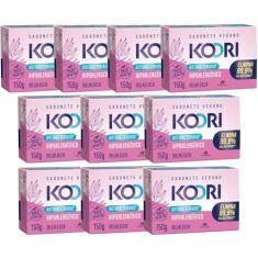 10 Sabonete Vegetal Koori Antibac Hipoalergenico 150g Davene (10)
