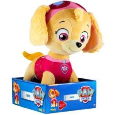 Patrulha Pelucia Canina Skye Sunny 30cm 1342, Rosa, Patrulha Canina