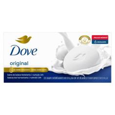 Sabonete Em Barra Dove Original Branco 90g - 6 Unidades, 6, 90g, Origi