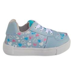 Tênis Feminino Infantil Menina Aniversário Macio Escolar Presente Jogging Shoes Kids Coração-Feminino