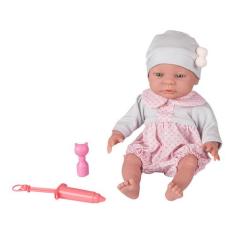 Boneca Roma Babies Hora Da Vacina - Com Acessórios Roma Brinquedos